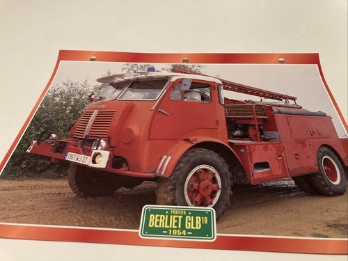 Berliet glb19 pompier - berliet,