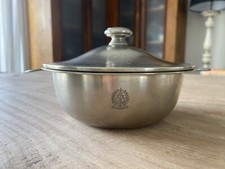 BOL À SOUPE MARMITE CHRISTOFLE ERCUIS ARGENTÉ  Société Khmère Auberges Royales