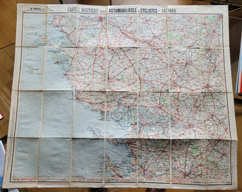 Carte routière taride 13 - routière,