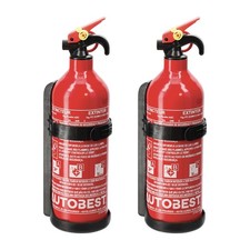 Lot de 2 extincteurs 1kg à