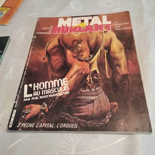 Magazine metal hurlant 84 - magazine,
