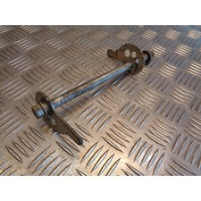 axe roue arriere + tendeur moto cross dirt bike chinois 125 skyteam st156fmi