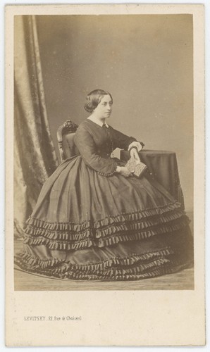Cdv circa 1860 femme - circa, 1860.
