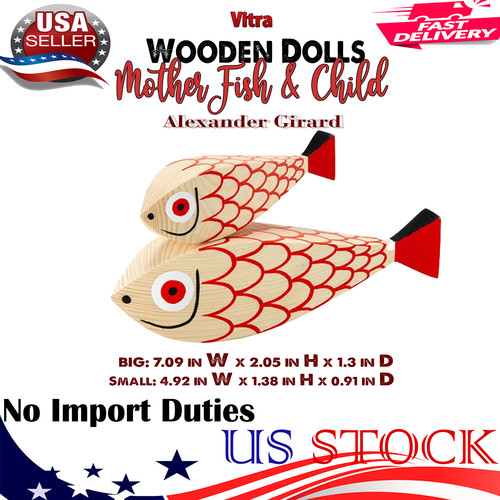 Vitra wooden dolls mother fish - wooden,