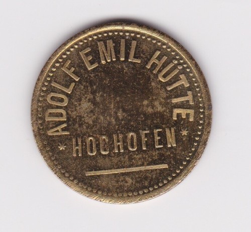 Jeton token adolf emil - -token,