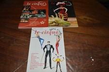 lot de 3 Le Cirque dans