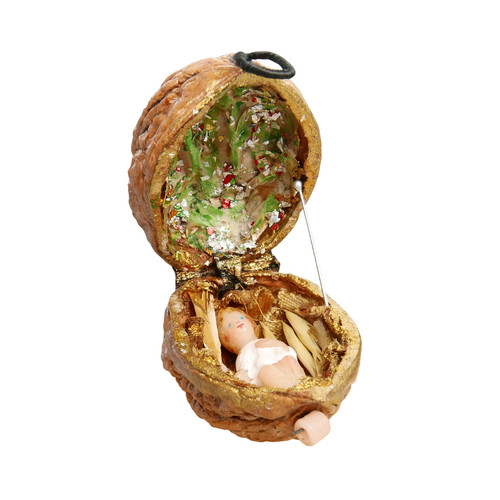 Ancien petit jesus - ancien, cire