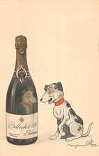 CPA ILLUSTRATEUR / BENJAMIN RABIER / PUBLICITE / CHAMPAGNE DELBECK REIMS