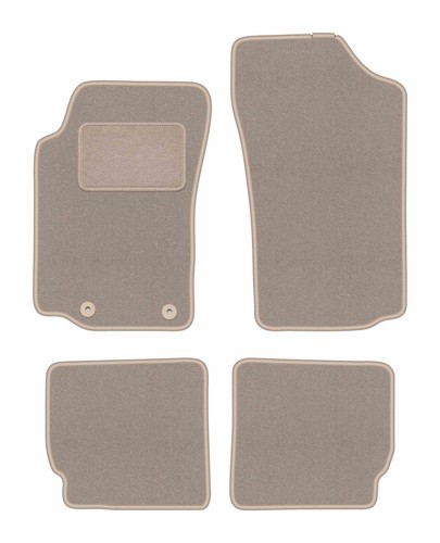 Tapis sol velours beige - tapis,