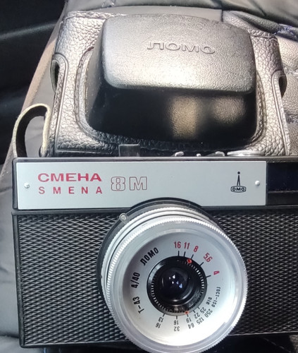 Vintage soviet film camera - vintage,