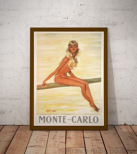 Poster affiche monte carlo - poster-affiche,