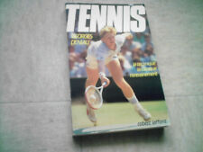 livre tennis deniau techniques  photos borg mc enroe leconte lendl edberg ...