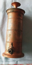 ANCIEN APPAREIL DE LAVEMENT A POMPE Revêtement  couleur cuivre
