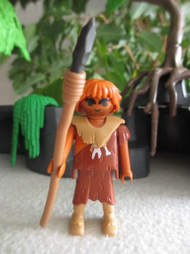 Figurine playmobil chasseur - figurine,