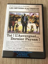 FILM DOCUMENTAIRE TOI L’AUVERGNAT DERNIER PAYSAN ! RENÉ DURANTON DVD RARE
