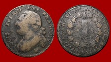 Monnaie royale : Louis XVI – 12 deniers, 1792, Marseille, TB [20DDLS5]