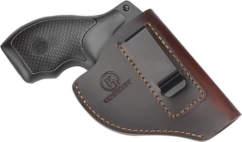 Brown iwb revolver gun - brown,