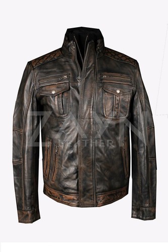 Blouson motard homme - , vintage