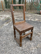 Chaise du 18ème ou 17ème siècle dite Lorraine