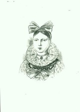 Gravure ancienne 1970 Costumes