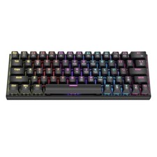 Clavier m??canique gaming filaire USB 61 touches cable amovible commutateur rou