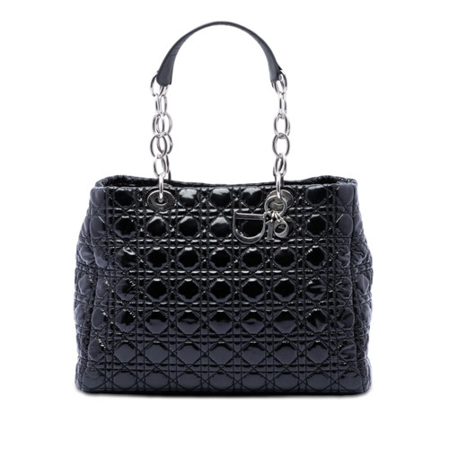 Dior large cuir - cuir, verni