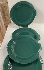 4 assiettes à poissons