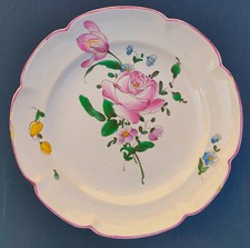 Aprey, assiette à décor dun