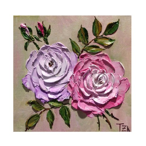 Peonies original oil -  peonies,
