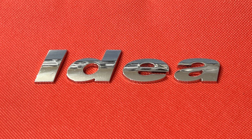 Fiat idea car badge emblem - idea,
