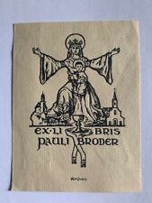 Ex-libris KUVEN Robert pour