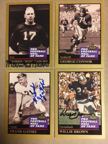 Ace parker hof signed 1991 - hof,