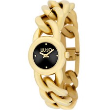 Montre Femme LIU JO LUXURY NEW GLAM TLJ2263 Acier Inoxydable D'or Noir