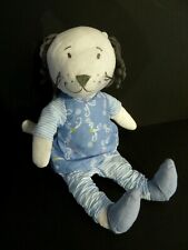 L1. DOUDOU PELUCHE IKEA CHAT FABLER KATT BLEU RAYE BLANC 40cm - EXCELLENT ETAT