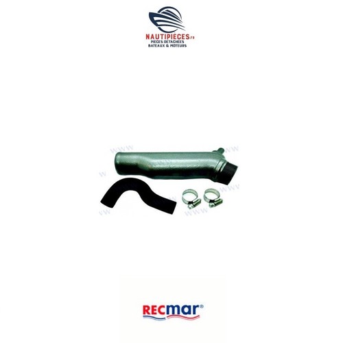 Coude echappement adaptable - coude,