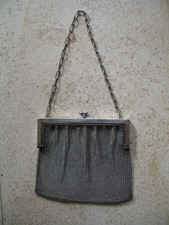 Ancien sac de bal maille