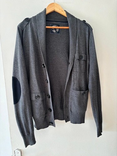 Gilet cardigan gris devred - gilet,