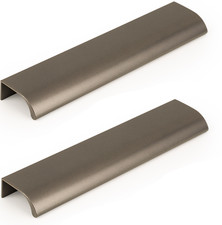 2X Poignée Profilé Gris Métal Poignée De Cuisine Alu Poignée De Tiroir 50-1500
