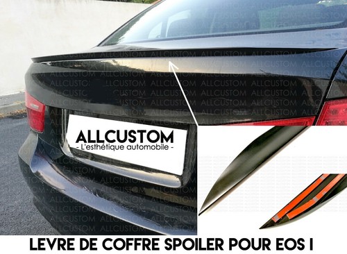 Spoiler levre lame coffre - spoiler,