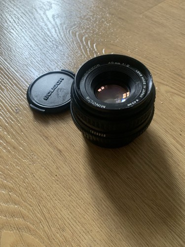 Objectif standard fixe minolta - objectif,