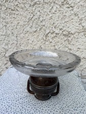 Grand plat Coupe en Cristal DAUM NANCY France