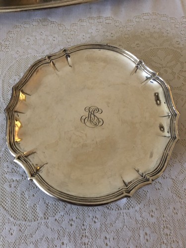 Plat sur pied puiforcat argent - plat,