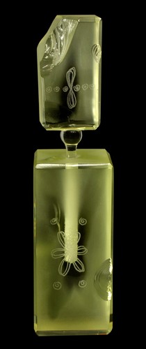 Sculpture verre type - sculpture,