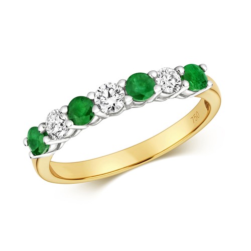 Bague semi pavée - semi, or