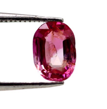 0.52 CT Naturel Rose Couleur Burma Rubis Ample non Traité Taille S Ovale Cut Gem