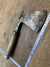 HACHE Bûcheron charpentier  OLD TOOL outil ancien /Hachette 19 -ème N° 181