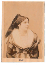 PHOTOS ANCIENNES XIXème ARLES FEMME EN COSTUME