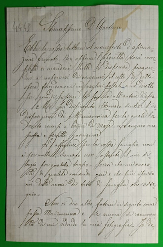 Xixe siècle lettre écrit - siÈcle,