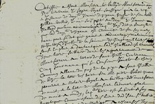 1658 Montferrand requête DEZEGAUX Vve noble TROTTIER, contre VIALLARD Vve BARDIN