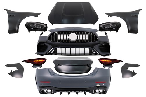 Kit carrosserie pour - carrosserie, mercedes